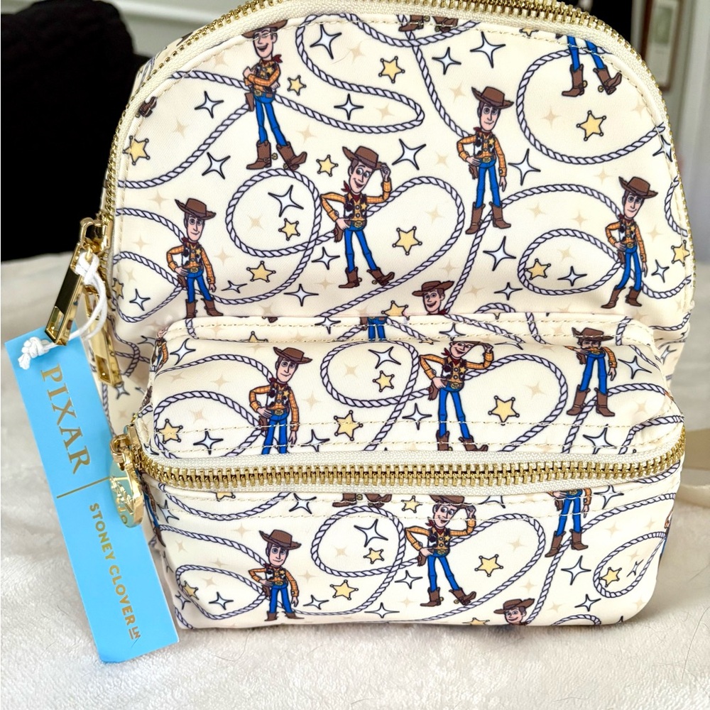 Stoney Clover Lane Toy Story Backpack - Cream